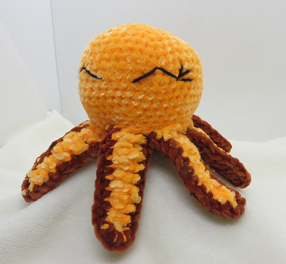 Pieuvre Extra Douce Orange & Cuivre – Image 2